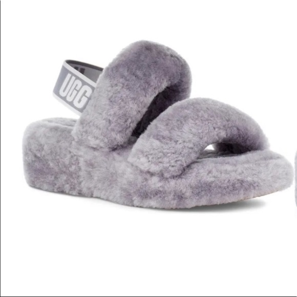 UGG Oh Yeah Sling Back Slipper in Soft Amethyst Size 8 - Picture 1 of 14